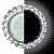 Светильник точ. Ecola GX53 Круг с крупными стразами Конус с подсветкой/фон зерк./центр.часть хром